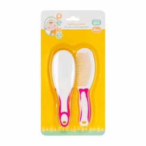 Set Capilar Infantil Cepillo Y Peinilla PEKE 2 Piezas