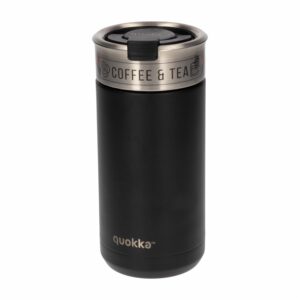 Vaso Térmico Negro QUOKKA 400 Ml