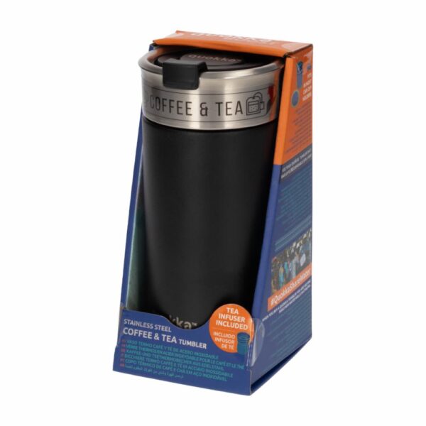 Vaso Térmico Negro QUOKKA 400 Ml - Imagen 2