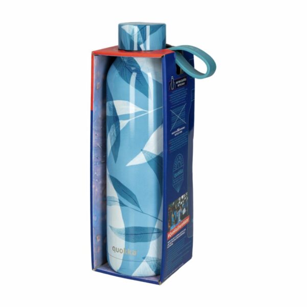 Botella Térmica Con Correa Viento Azul QUOKKA 630 Ml - Imagen 2