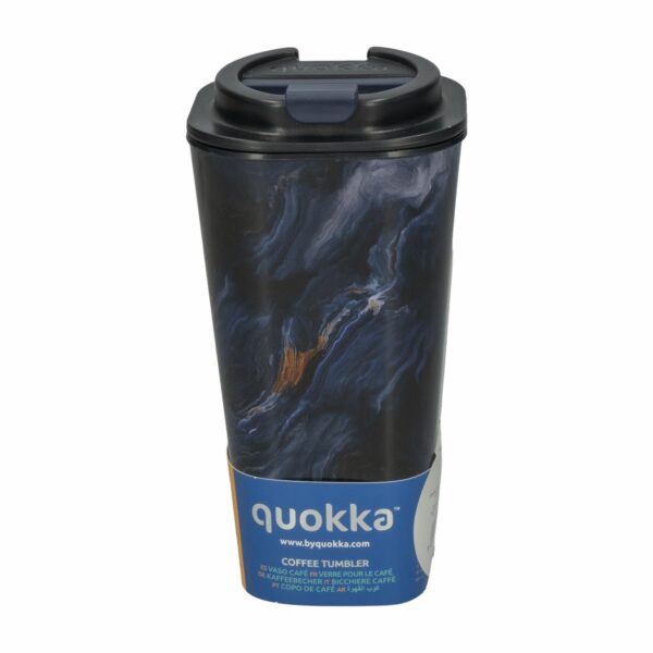 Vaso Plástico Para Café Diseño Hiedra Oscura 450 Ml QUOKKA 40226