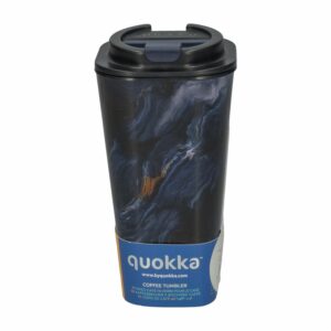 Vaso Plástico Para Café Diseño Hiedra Oscura 450 Ml QUOKKA 40226