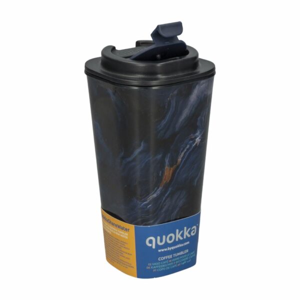 Vaso Plástico Para Café Diseño Hiedra Oscura 450 Ml QUOKKA 40226 - Imagen 2