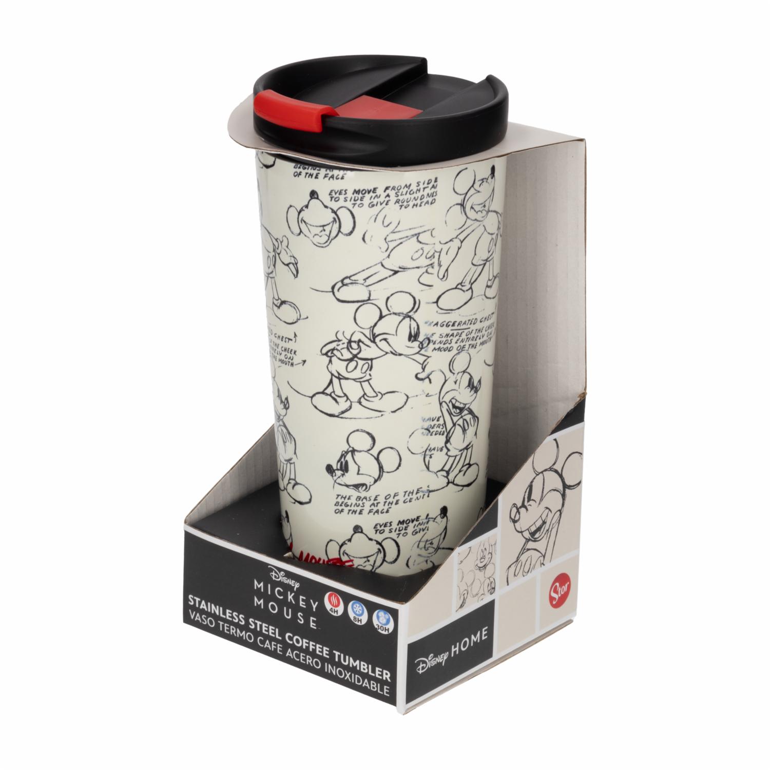 Vaso Térmico Para Café Mickey Mouse Vintage STOR 425 Ml