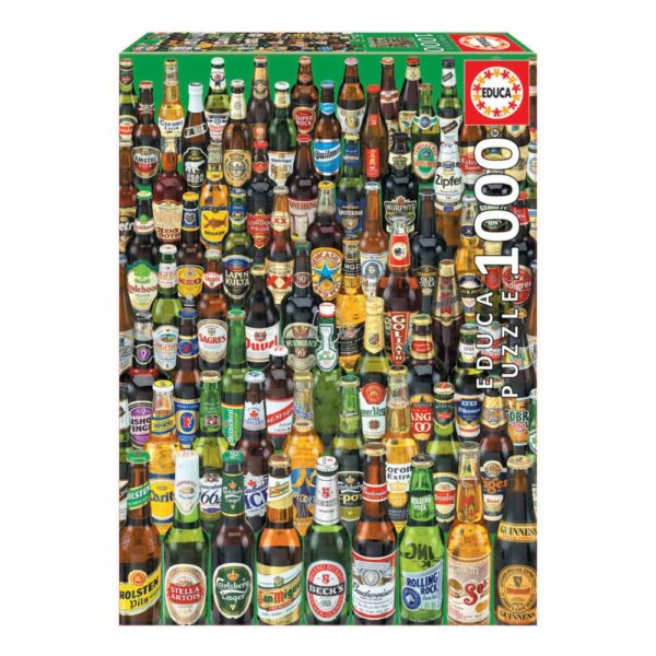 Rompecabezas Cervezas EDUCA 1000 Piezas