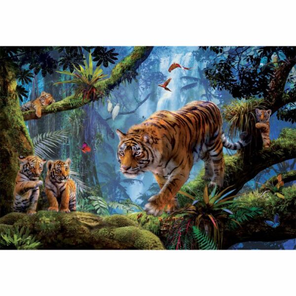 Rompecabezas Tigres En El Árbol EDUCA 1000 Piezas - Imagen 2