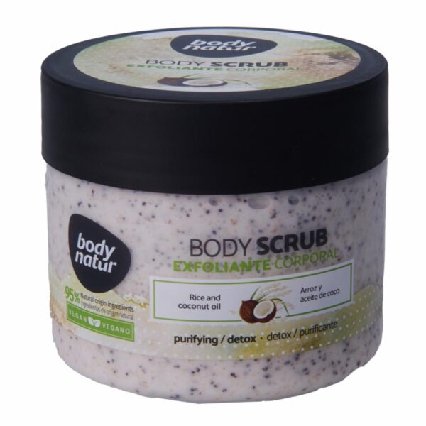 Exfoliante Corporal Arroz Y Aceite De Coco BODY NATUR 200 Ml