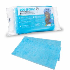 Esponja Para Perros De Limpieza Con Champú Y Extracto De Avena DOG SPONGE 10 Unidades