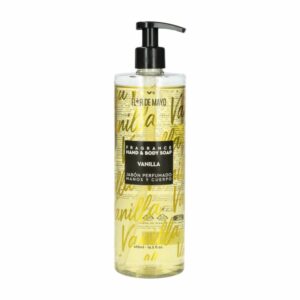 Jabón Líquido Para Manos Y Cuerpo De Vainilla FLOR DE MAYO 490 Ml