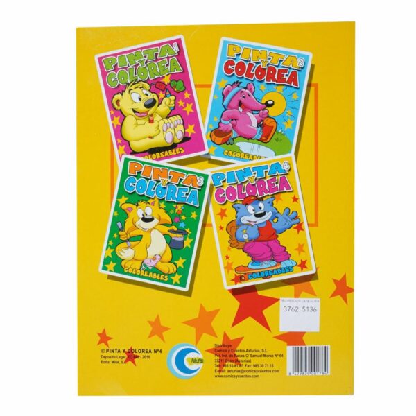 Libro Pinta Y Colorea EDARSI Unidad - Imagen 2