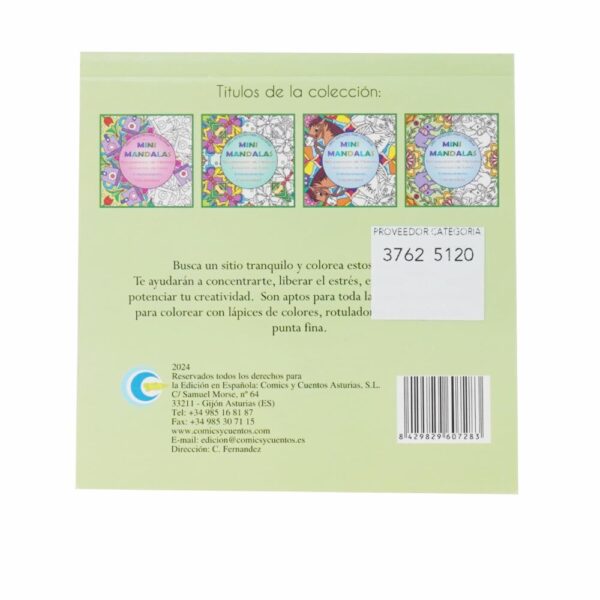 Libro Mini Mandalas ASTURIAS 25 Páginas - Imagen 2