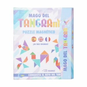 Libro Mago Del Tangram + Figuras EDARSI 50 Páginas