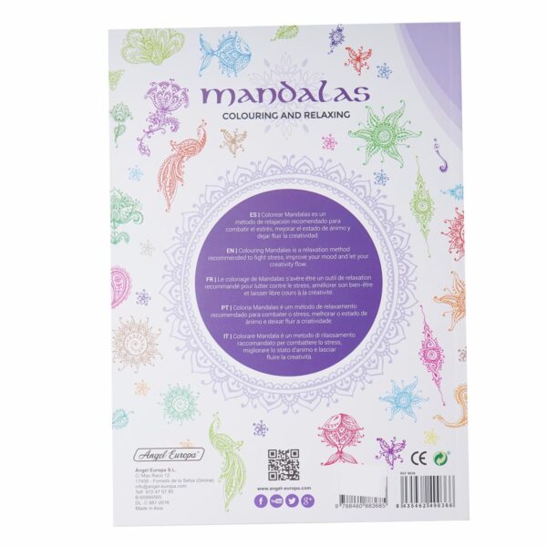Libro Mandala Circulo 3 MR.BOOKS 45 Páginas - Imagen 2