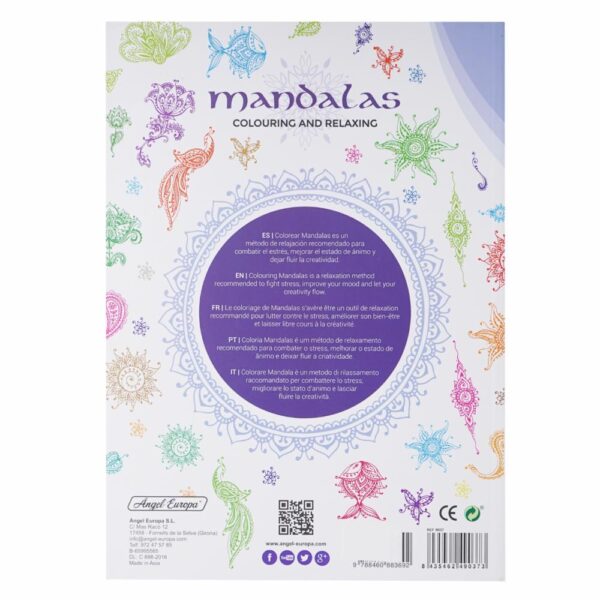 Libro Mandala Circulo 4 MR.BOOKS 65 Páginas - Imagen 2