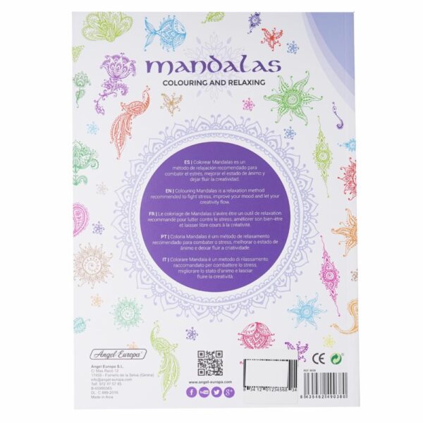 Libro Mandala Circulo 5 MR.BOOKS 75 Páginas - Imagen 2