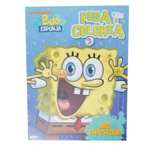 Libro Bob Esponja Pegacolor 4T LIBRO DIVO 12 Páginas