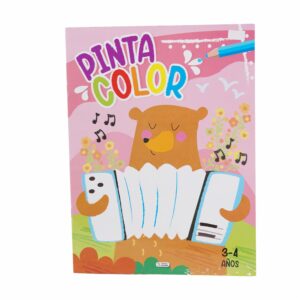 Libro Pinta Color 3 - 4 Años SALDAÑA 15 Páginas