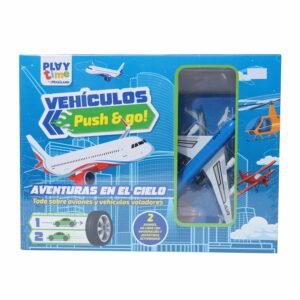 Libro Aventuras En El Cielo Libro+Maleta + Juguete MEGABOOKS 10 Páginas