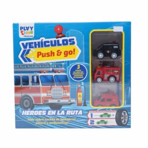 Libro Héroes En La Ruta Libro + Maleta + Juguete MEGABOOKS 10 Páginas