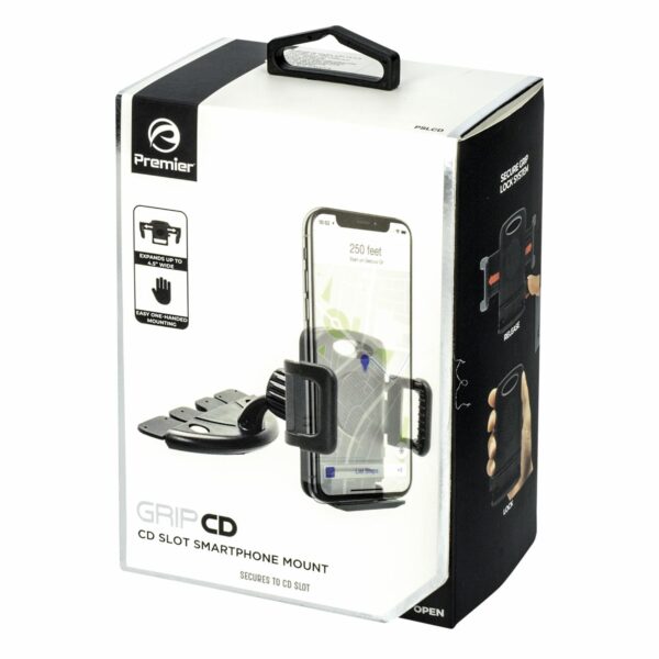 Soporte De Celular Para Ranura De CD PREMIER Ajustable - Imagen 3