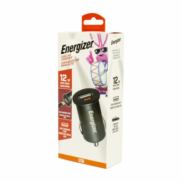 Cargador Para Auto Único ENERGIZER USB - Imagen 2