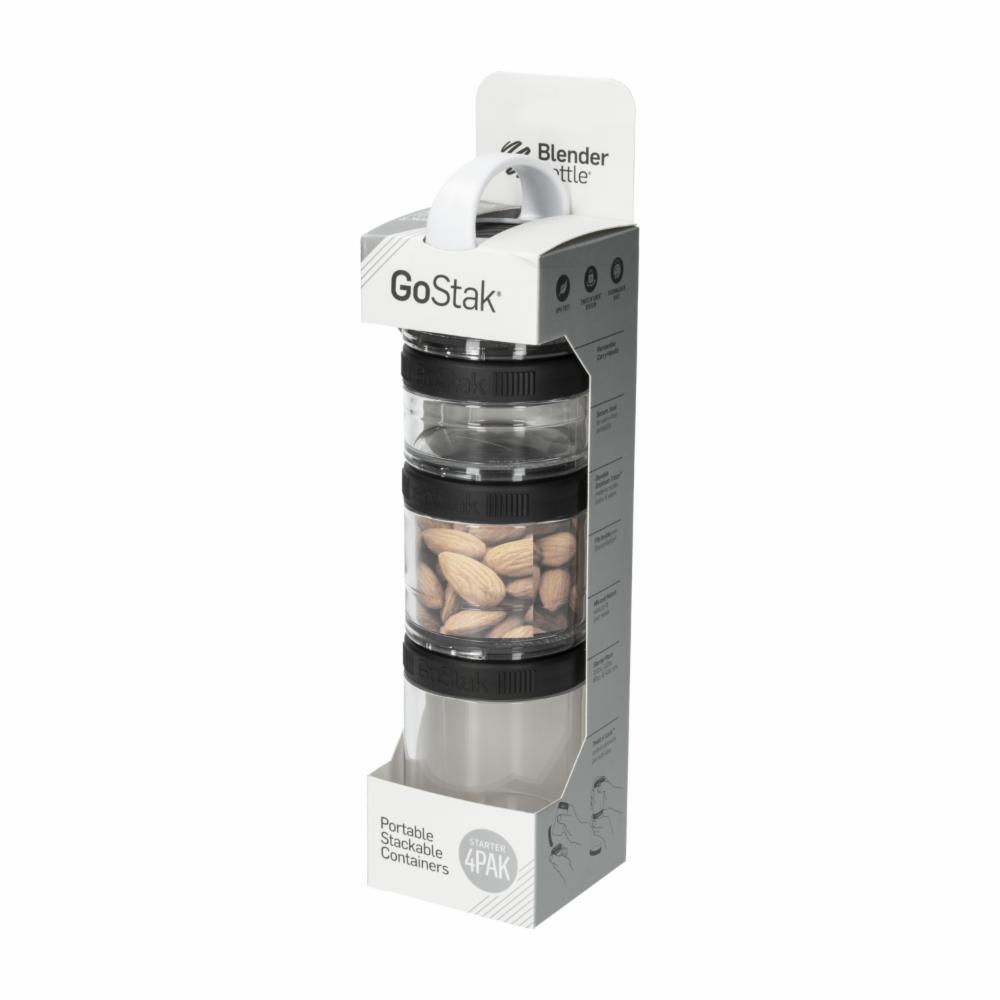 Contenedores De Alimentos Apilables Negros BLENDER BOTTLE Unidad - Imagen 3