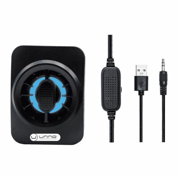 Parlante Techno RGB SP9025BK UNNO TEKNO Negro - Imagen 2