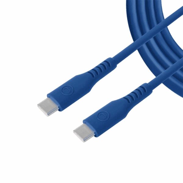 Cable Para Celular USB Tipo C A Tipo C CB4073BL UNNO TEKNO 1,5 Metros - Imagen 2
