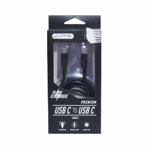 Cable Para Celular USB Tipo C A Tipo C CB4073BK UNNO TEKNO 1,5 Metros