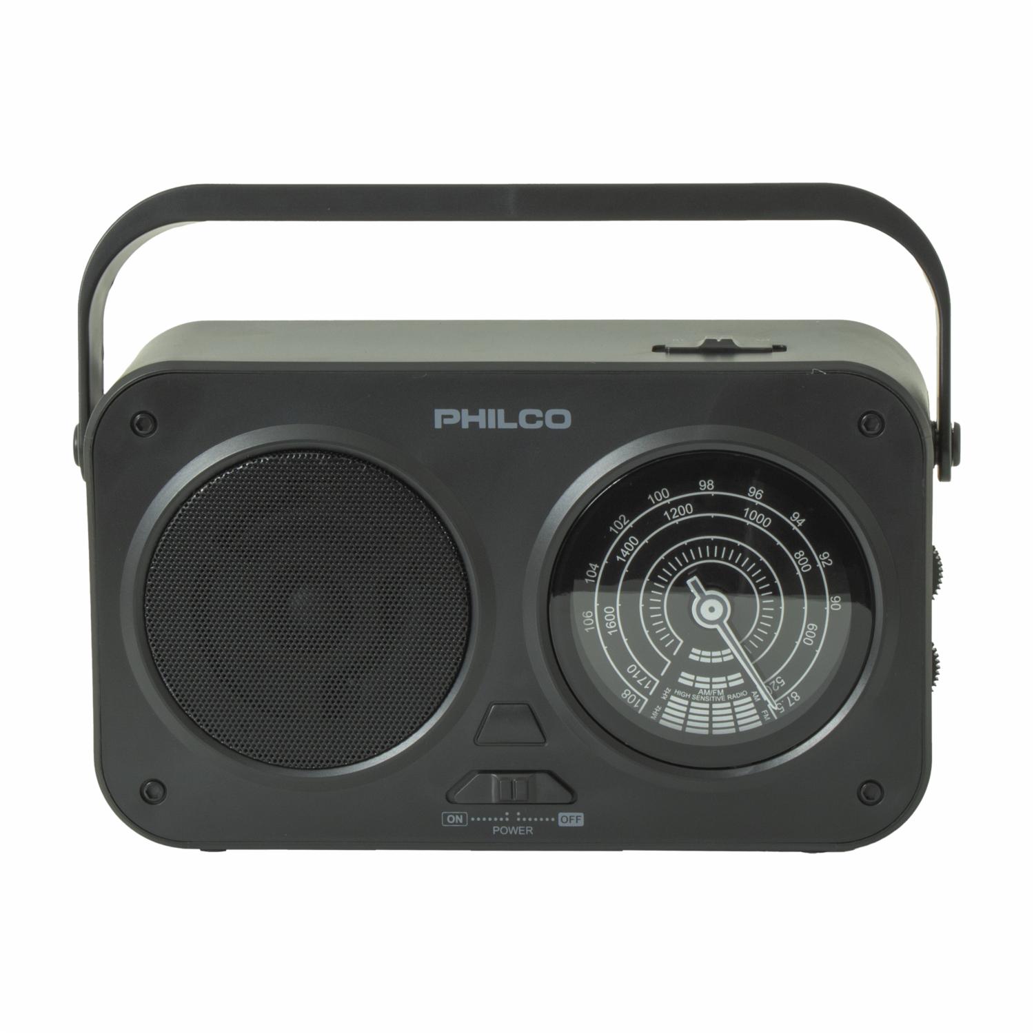 Radio AM/FM Portátil Negro PHILCO Bluetooth - Imagen 2