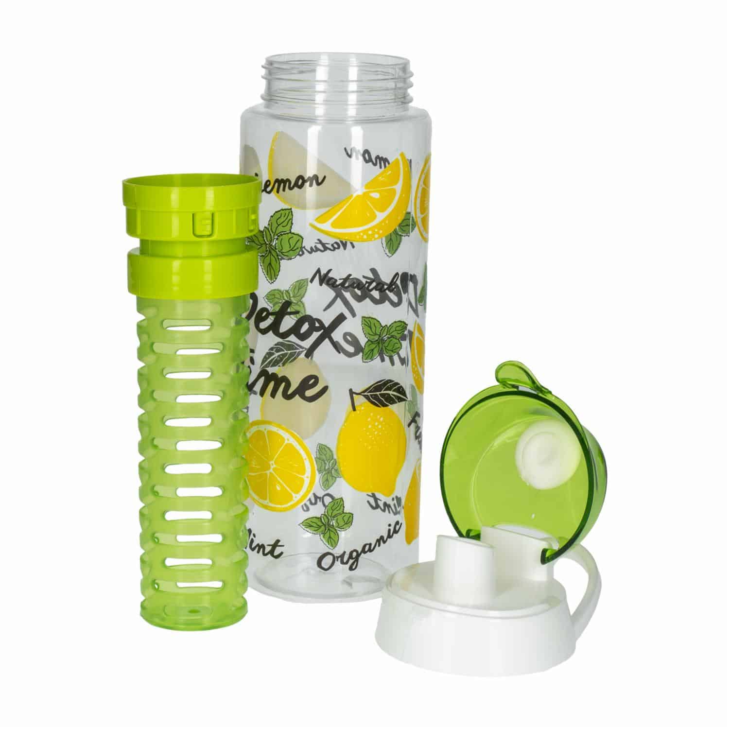 Tomatodo Con Infusor Detox Time Limon HEREVIN 650 ML - Imagen 3