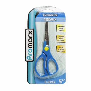 Tijeras Escolares Con Puntas De Acero Inoxidable PROMARX 5"