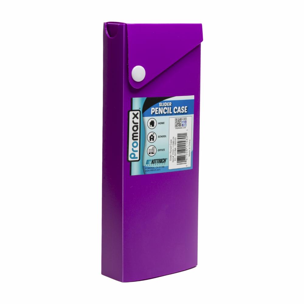 Cartuchera De Plástico Con Colores Surtidos PROMARX Unidad - Imagen 5