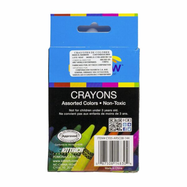 Caja De Crayones De Colores PROMARX 8 Uds - Imagen 2