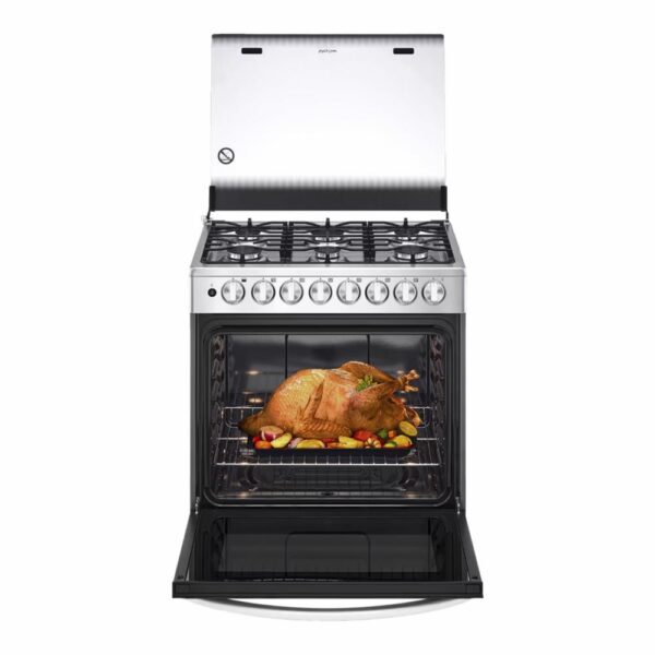 Cocina A Gas Parrillas Hierro Fundido LRGZ5255S LG 6 Quemadores - Imagen 3