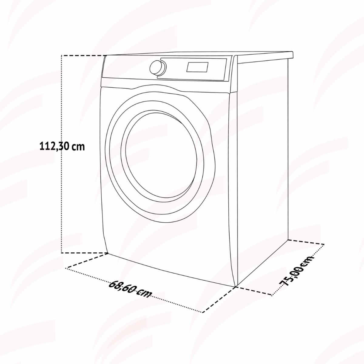 Secadora De Ropa Eléctrica DT25WTGKE LG 25 Kilos