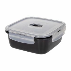 Refractario Cuadrado Negro LUMINARC 6 Onzas