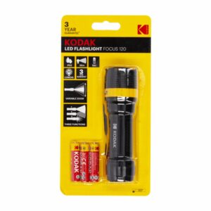 Linterna Led Focus 750MW +3 Pilas AAA KODAK 30 Lumens