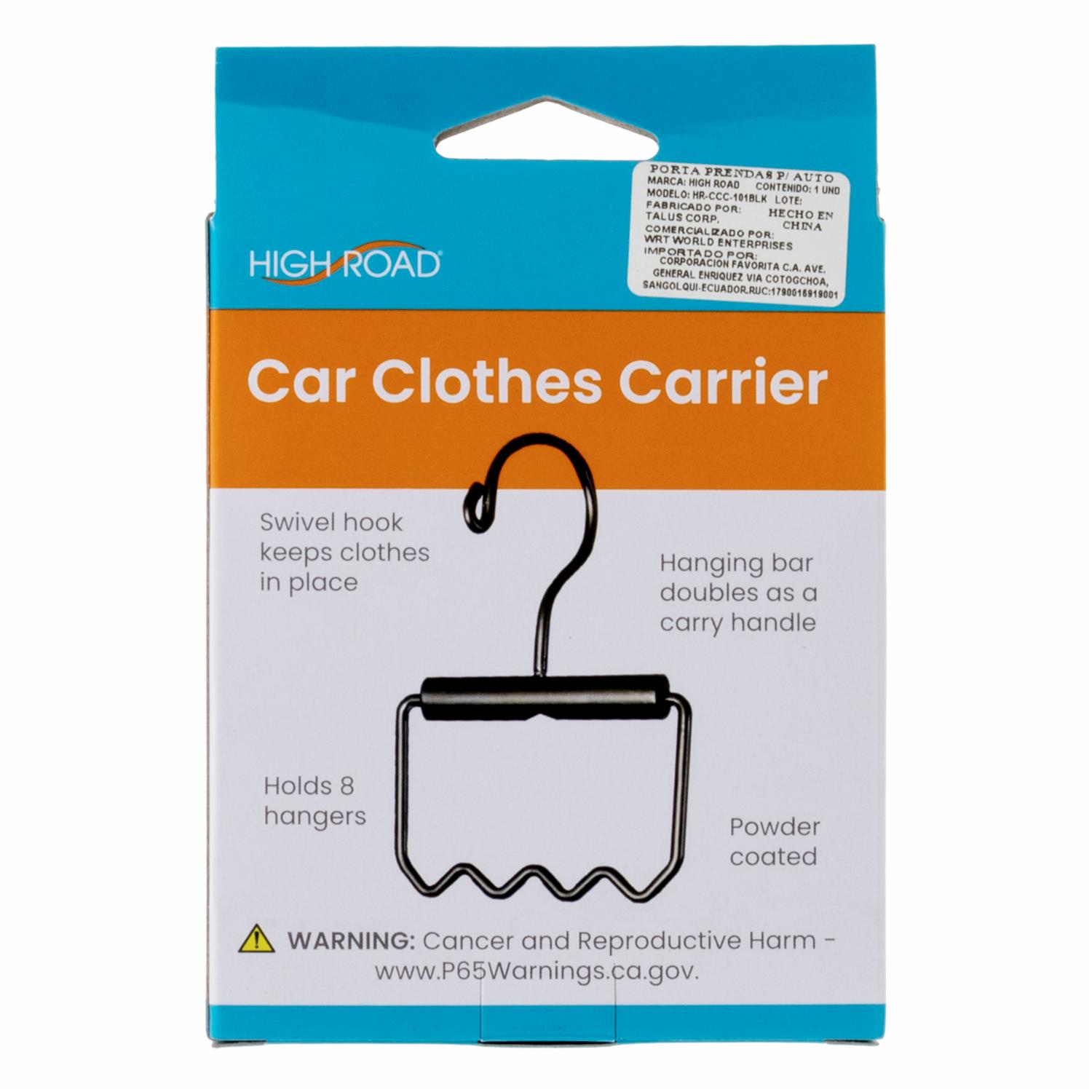 Ganchos Colgadores De Armadores Para Auto HIGH ROAD 1 Pieza - Imagen 3