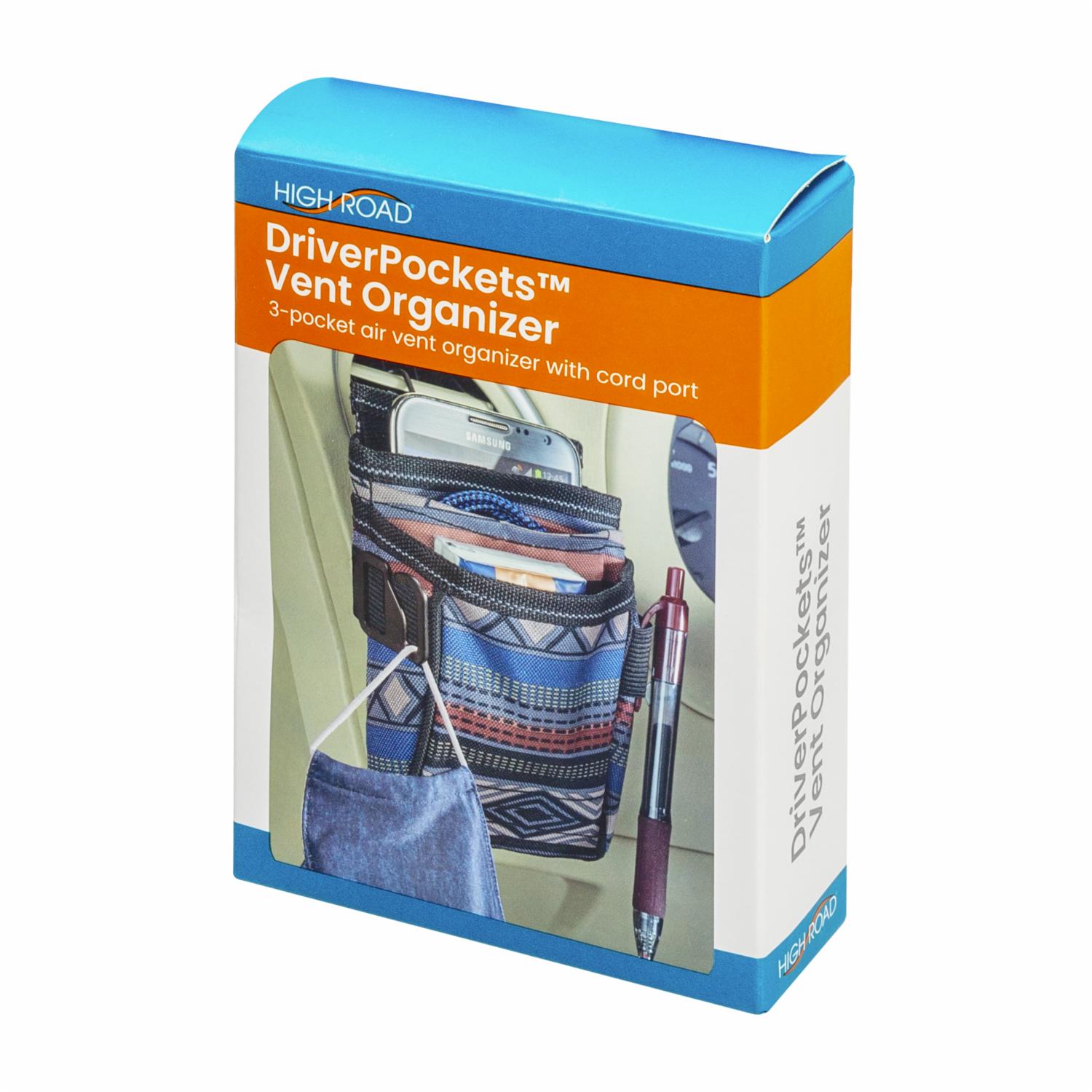 Organizador De Auto Colgable Multiuso HIGH ROAD 3 Bolsillos - Imagen 2