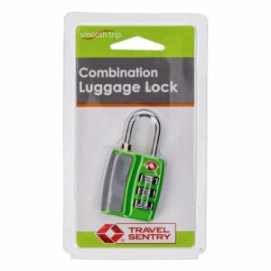 Candado Con Combinación Verde TRAVEL SENTRY Pequeño