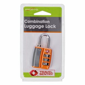Candado Con Combinación Naranja TRAVEL SENTRY Pequeño