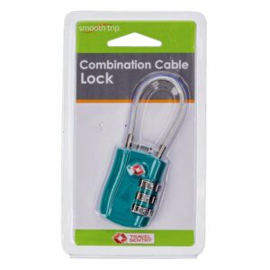 Candado Con Cable Y Combinación TRAVEL SENTRY Pequeño