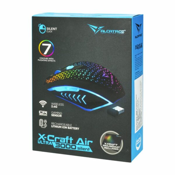 Mouse X-Craft Air Ultra 3000 Silent ALCATROZ Wireless - Imagen 3