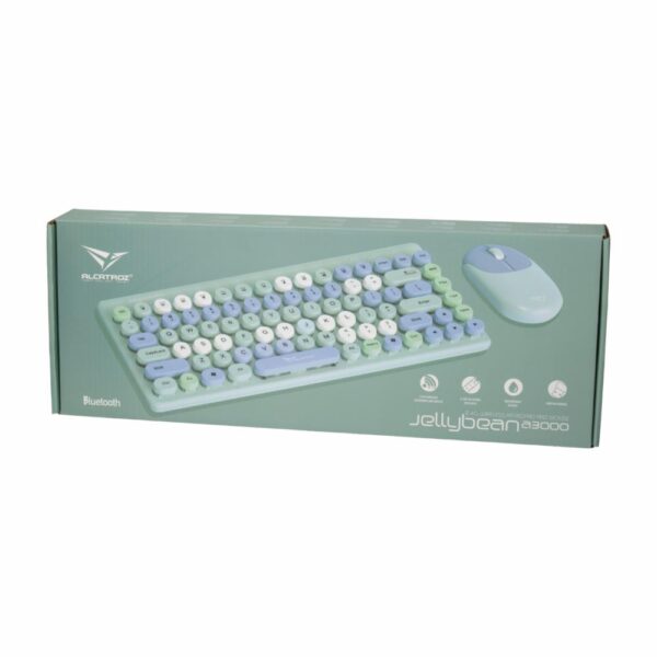 Teclado Y Mouse JELLYBENA3000AQ ALCATROZ - Imagen 2