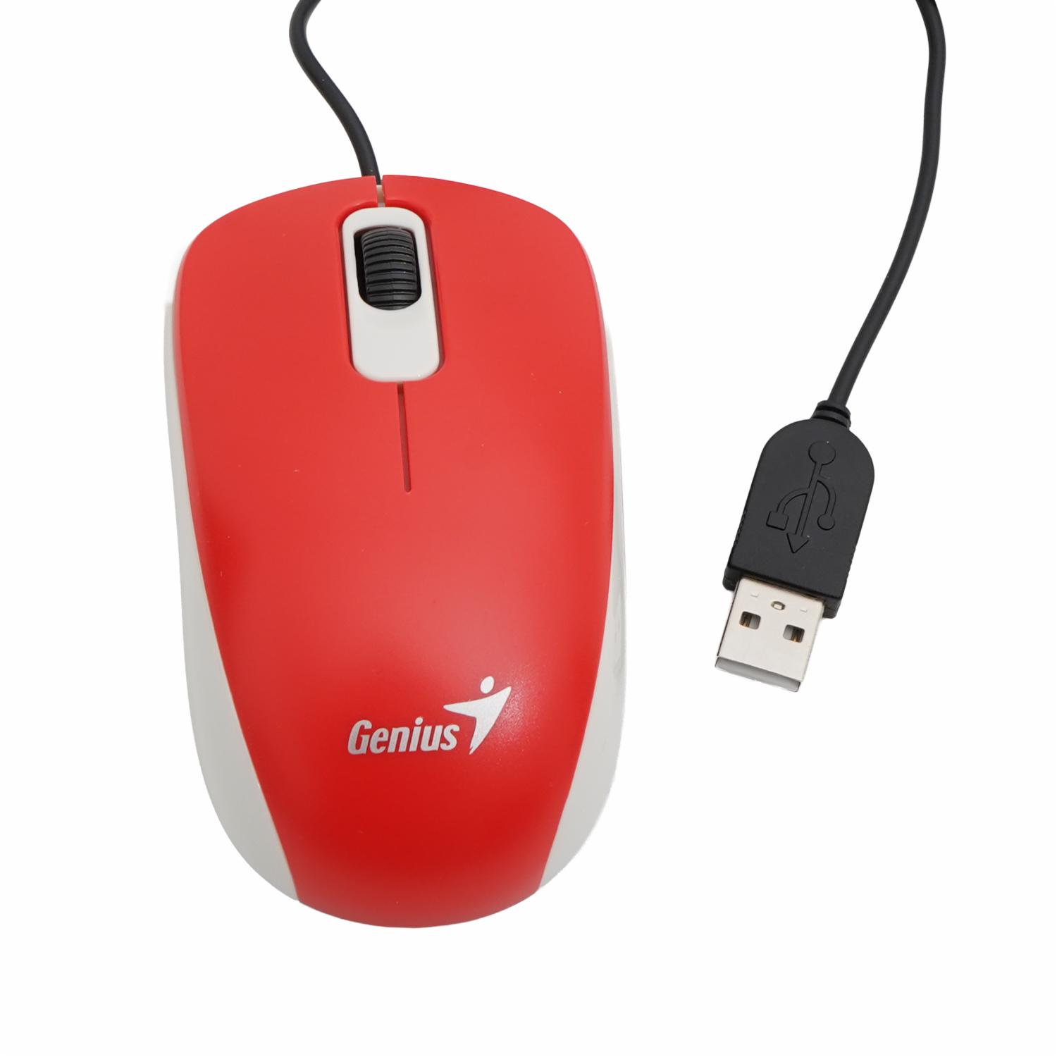 Mouse Dx-110 Rojo G5 GENIUS Alámbrico - Imagen 2