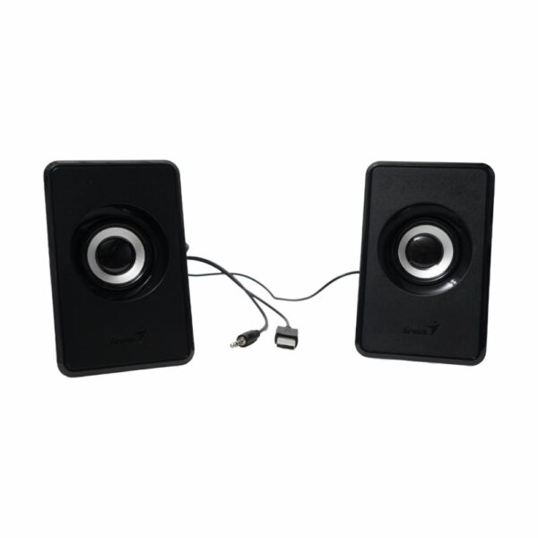 Parlante Computador SP-U125 3W USB E. Audio 3.5MM GENIUS X 2 Uds - Imagen 3