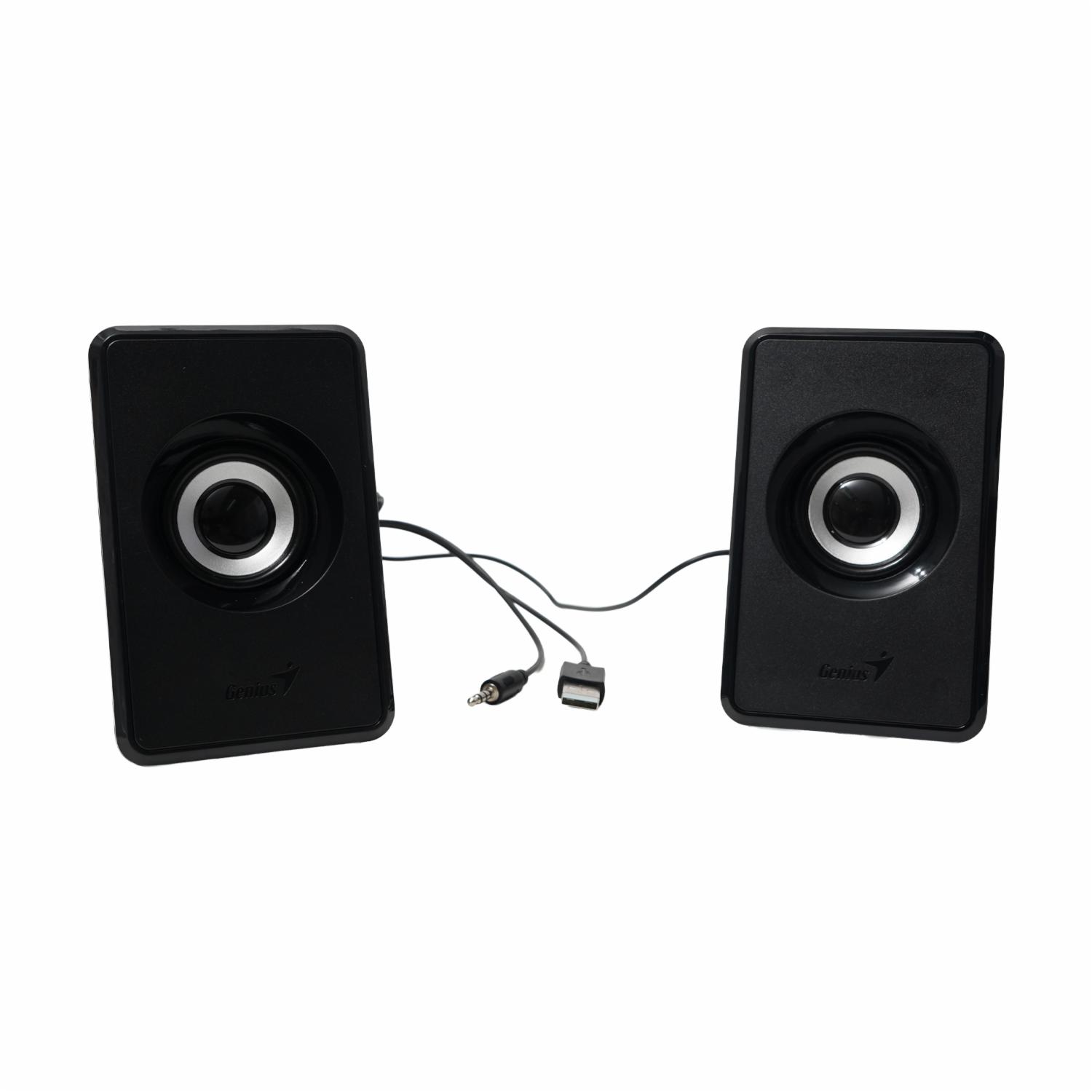 Parlante Computador SP-U125 3W USB E. Audio 3.5MM GENIUS X 2 Uds - Imagen 3