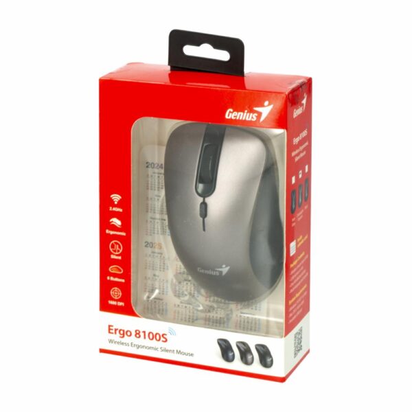 Mouse Ergo 8100S GENIUS Wireless - Imagen 3