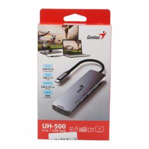Hub Multipuerto 5 en 1 GENIUS 100 W